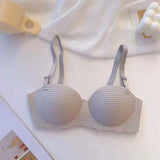 Thin Patterned Push-Up Bra