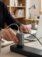 100W Super Fast Charging Multi-Port Adapter & Cable