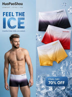 Men's gradient print seamless underwear ( Set of 03 )