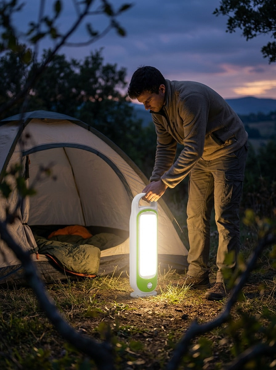 Portable Rechargeable Emergency LED Lantern Light