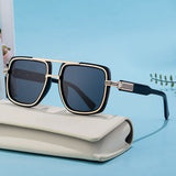 KAJILA Men’s Designer Double Beam Sunglasses