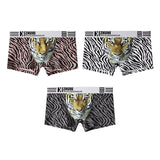Gunner Leopard Printed Slim Fit Boxers (set of 04)