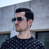 Sporty Edge Punk Style UV Glasses