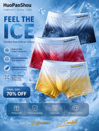 Men's gradient print seamless underwear ( Set of 03 )