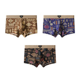 Printed Mid-Waist Underwear(set of 04)