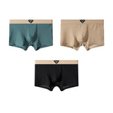New Ice Silk Solid Men’s Underwear ( set of 04)