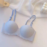 Thin Patterned Push-Up Bra
