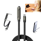 240W Fast Charging Cable with Invisible Stand