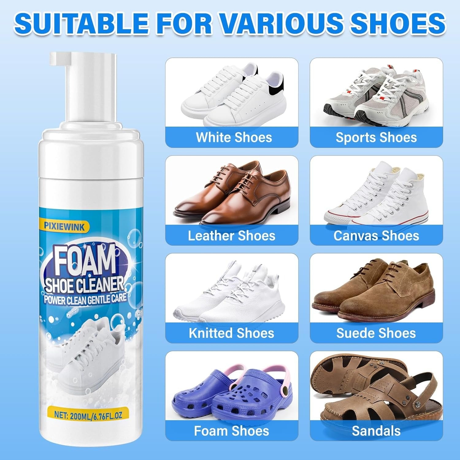 Everyday Shoe Cleaning Solution Kit