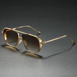 Retro Punk Metal Frame Street Shades