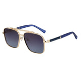 Anti-Glare Square Metal Driving Glasses