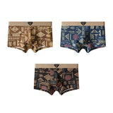 Printed Mid-Waist Underwear(set of 04)