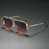 Retro Punk Metal Frame Street Shades