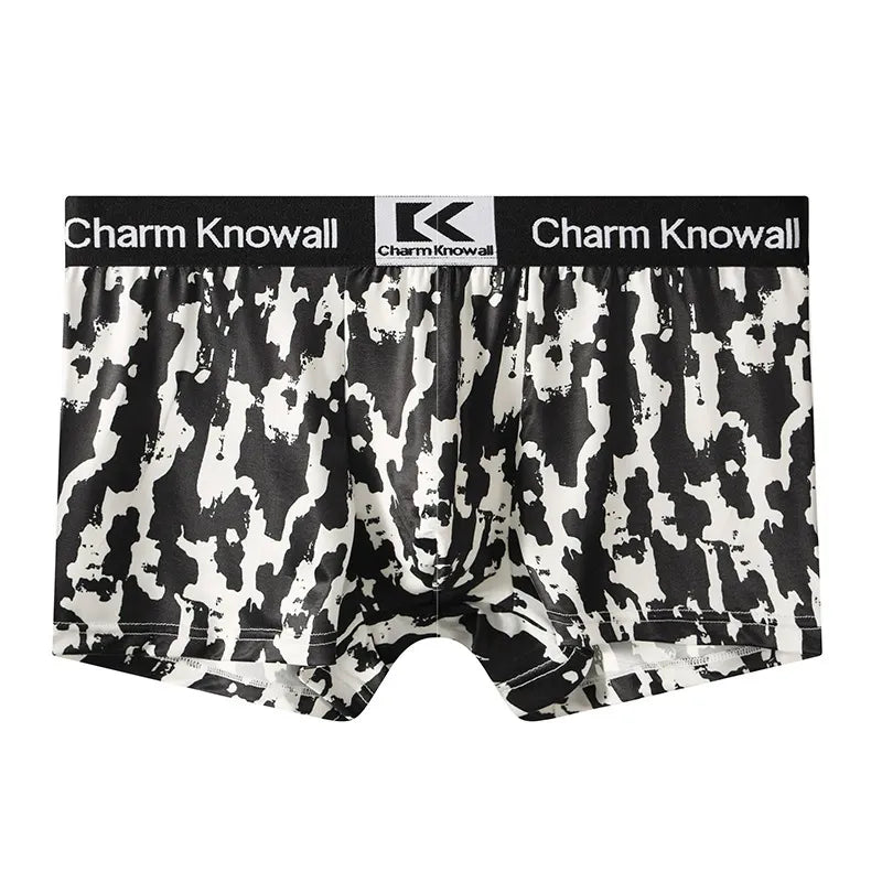 Gunner Printed Ice silk Boxer (set of 4)