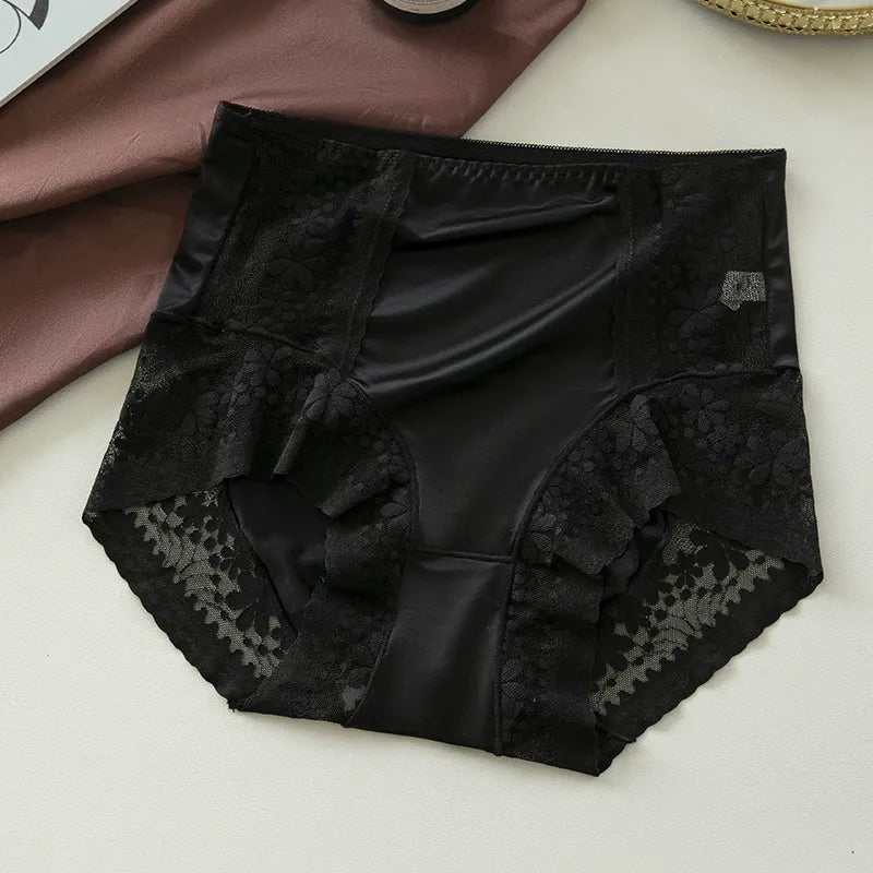Women’s Skin-Friendly Mulberry Silk Hip-Lift Panties ( Set  Of 03)