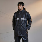 Windproof Full Coverage Raincoat Set (XXL)