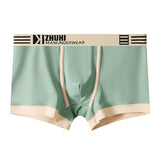 Breathable Ice Silk solid Color Men's Underwear (Set of 4)