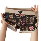 Printed Mid-Waist Underwear(set of 04)