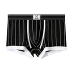 New Striped Cotton Boxer Briefs( Set of 03)
