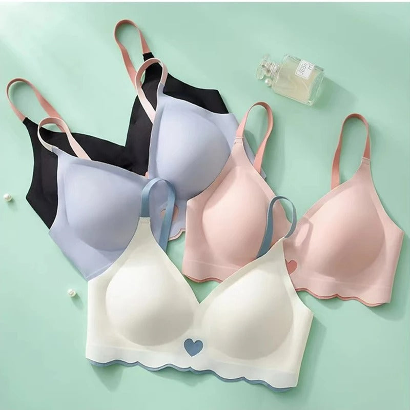 Women's Seamless Wirefree Bra Combo ( Set Of 2 )