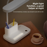 Foldable Smart LED Desk Lamp Organizer