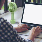 Mini Electric Handheld Charging Cooling Fan