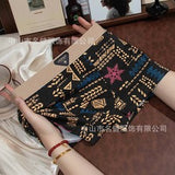 Printed Mid-Waist Underwear(set of 04)