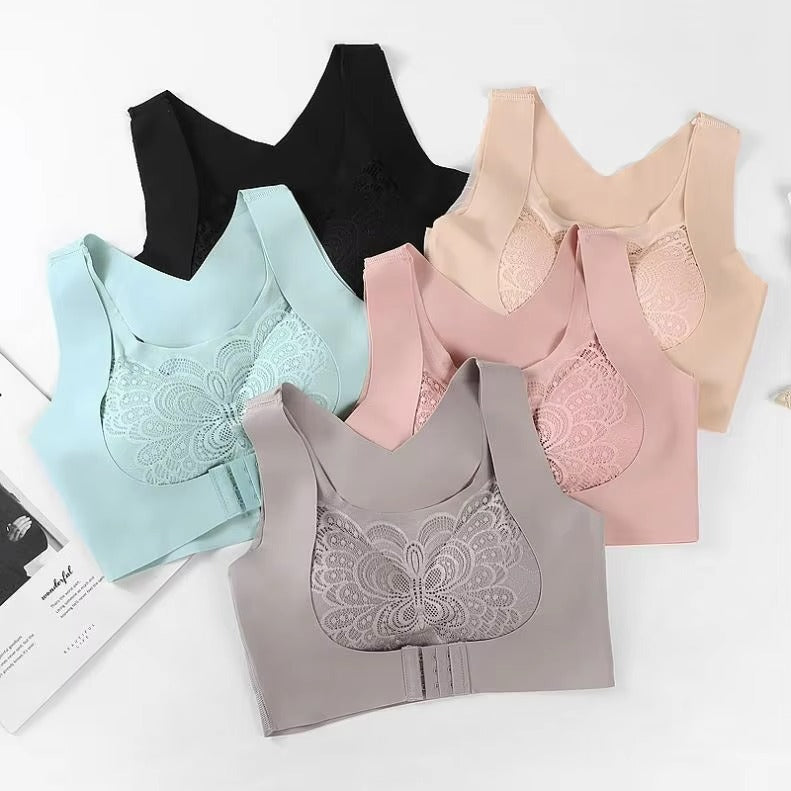 Ultra Soft Seamless Butterfly Support Bra ( Set of 03 )