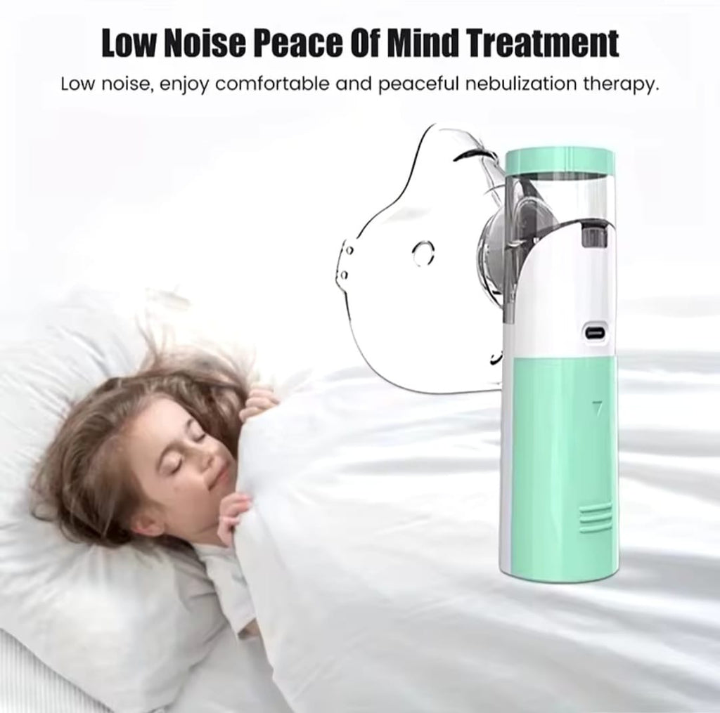 Automatic 3-Speed Nebulizer Device