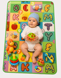 Cute Multi-Purpose Baby Play Mat (5 ft × 3 ft)
