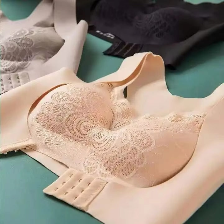 Ultra Soft Seamless Butterfly Support Bra ( Set of 03 )