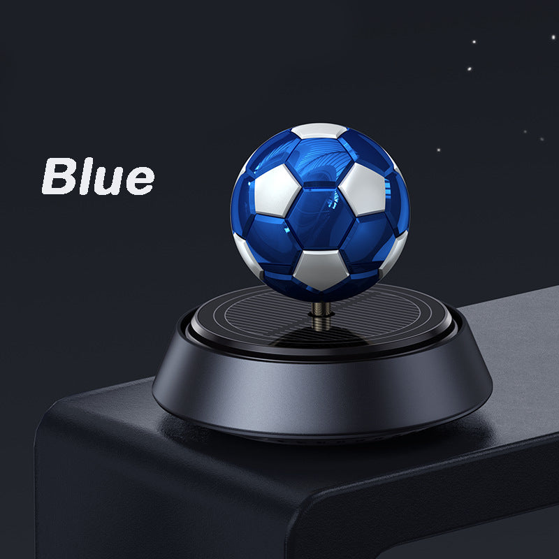 Football Trophy Display Stand with Solar Power Air Perfume