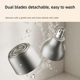 2-In-1 Electric Facial Nose Hair Trimmer