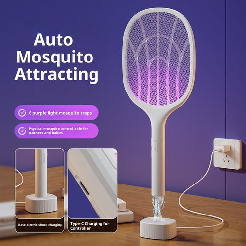 Automatic Light Attracting Mosquito Killer Racket