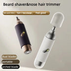 2-In-1 Electric Facial Nose Hair Trimmer