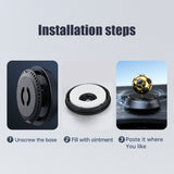 Football Trophy Display Stand with Solar Power Air Perfume