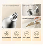 2-In-1 Electric Facial Nose Hair Trimmer