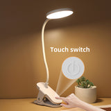 Clip Mount Flexible LED Desk Reading Lamp