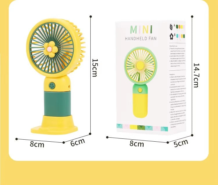 Cute Mini Usb Rechargeable Fan
