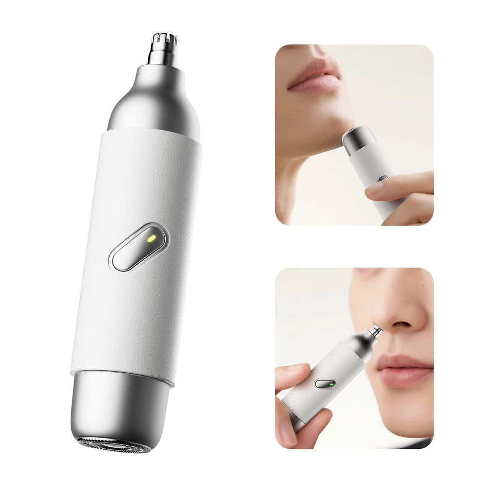 2-In-1 Electric Facial Nose Hair Trimmer