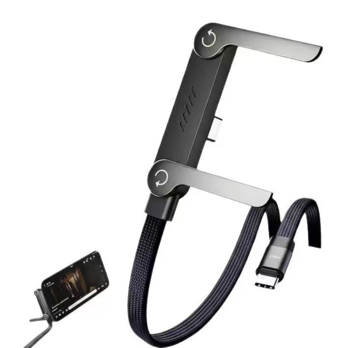 240W Fast Charging Cable with Invisible Stand