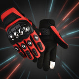 Stainless Steel Shell Motorbike Safety Gloves