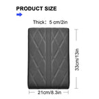 PU Leather lattice Pattern Embroider Car Hand Support