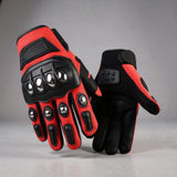 Stainless Steel Shell Motorbike Safety Gloves
