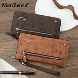 European-Style Zipper Wallet with Multi-Card Slots