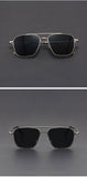 Retro Double Beam Ultra-Light Sunglasses