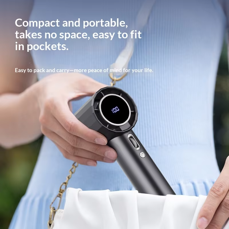 Travel Friendly Handheld Cooling Fan