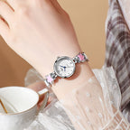 Quartz Pointer Round Dial Bracelet Watch