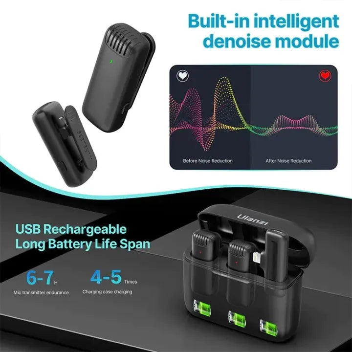 Long Range Wireless Clip Microphone Setup