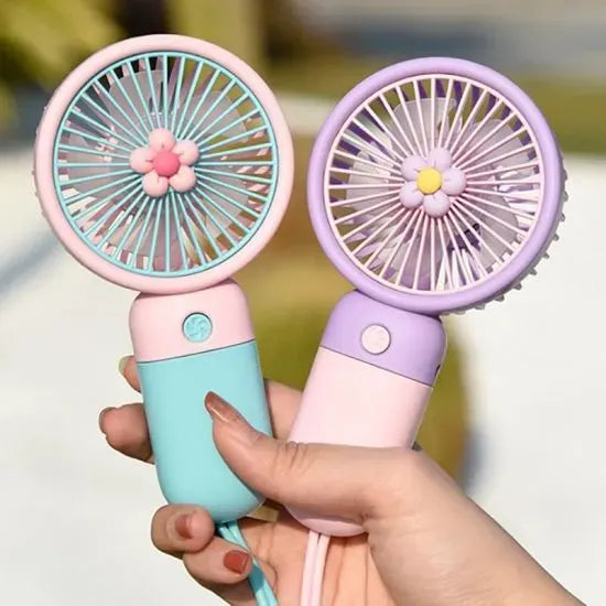Cute Mini Usb Rechargeable Fan